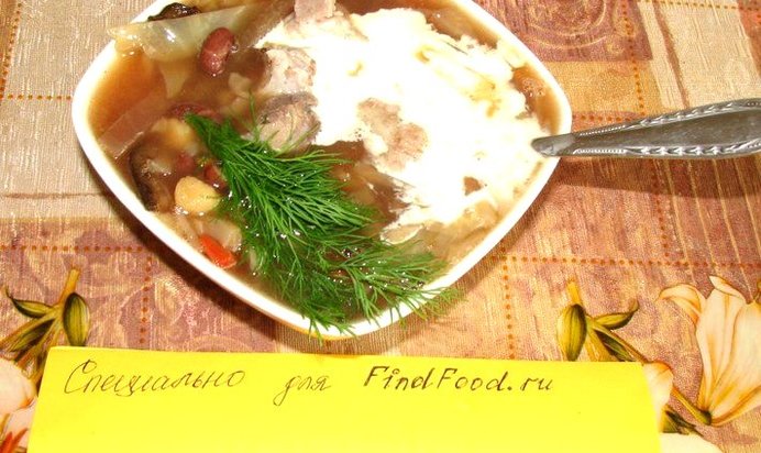 Щедрый борщ