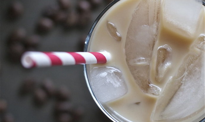 Латте со льдом