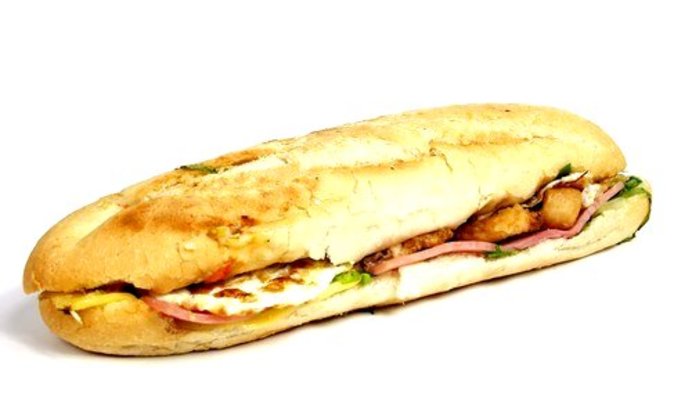 Сэндвич с яичницей