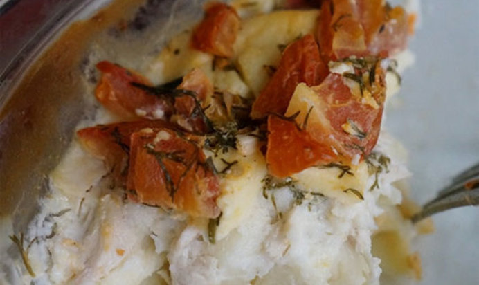 Запеканка из пенне с индейкой и томатами