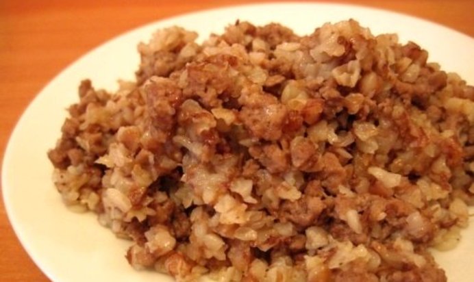 Гречка со свининой в мультиварке