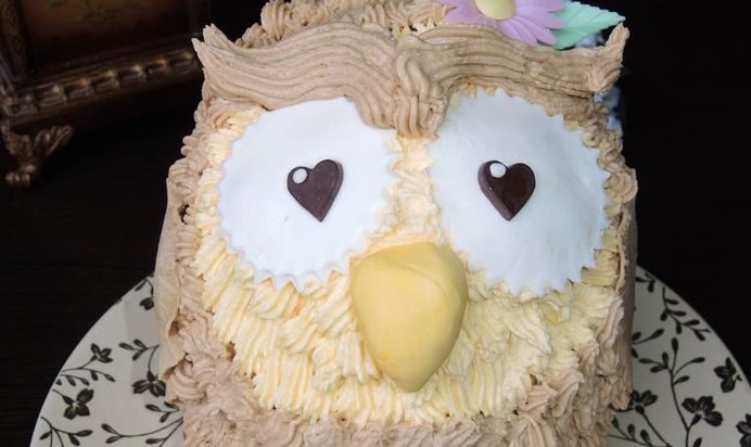 Торт Совушка