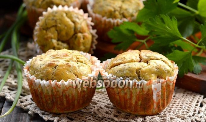 Маффины с консервированной сардиной