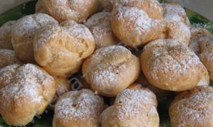 Пирожные заварные