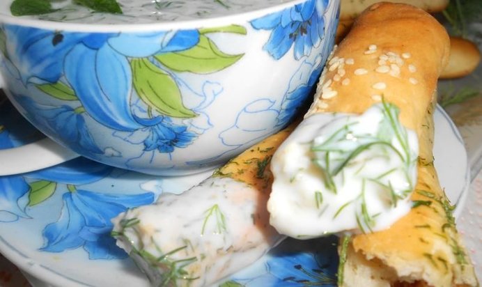 Хлебные палочки с сыром