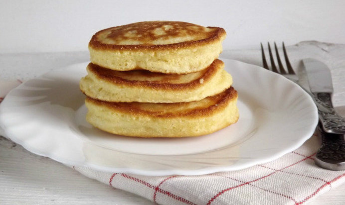 Оладьи из кукурузной муки