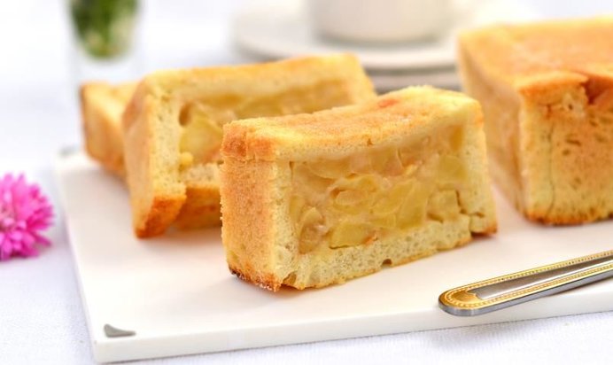 Французская яблочная шарлотка по-новому