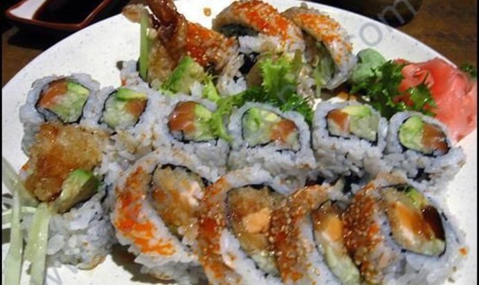 Небесные суши Темпура во фритюре