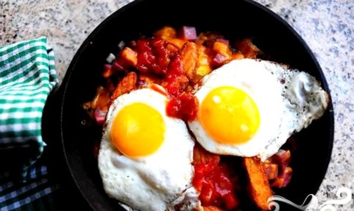 Яичница восход солнца