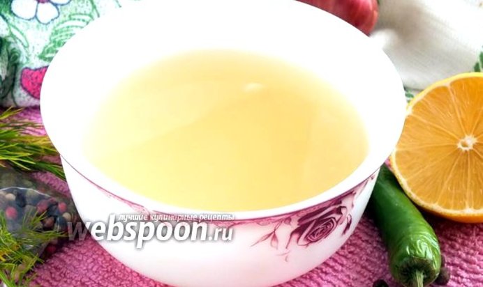 Бульон рыбный