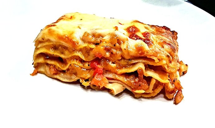 Лазанья с морепродуктами (Lasagne al ragu di mare)