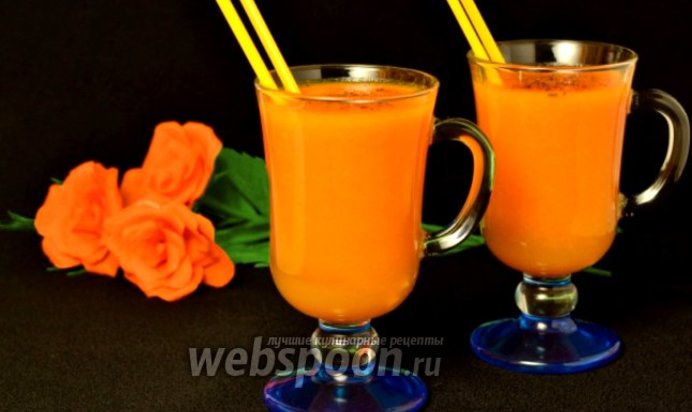 Смузи из тыквы и грейпфрута