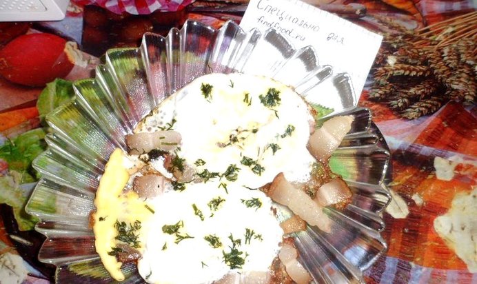 Яичница по-деревенски