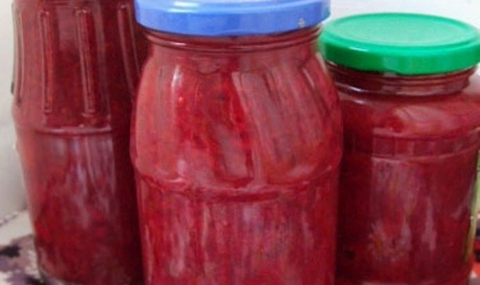 Заправка для борща из свеклы на зиму