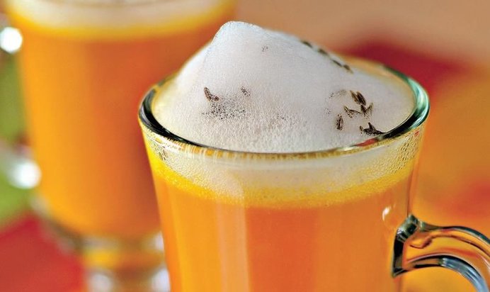 Капучино из моркови и сельдерея