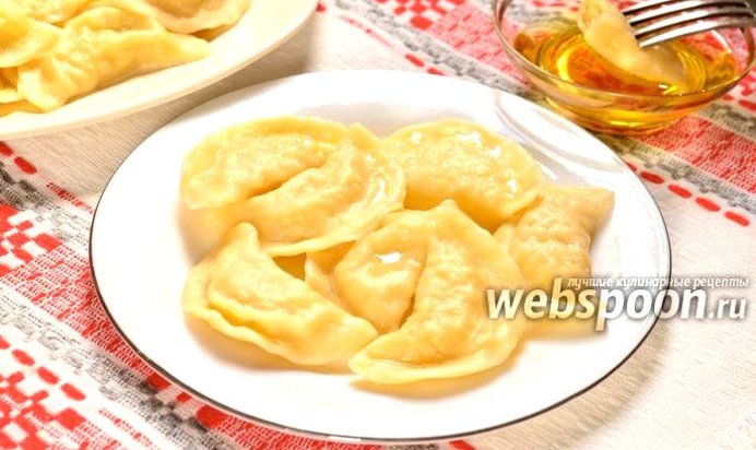 Пельмени с картошкой