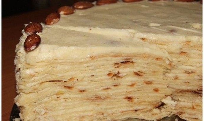 Торт на сковороде