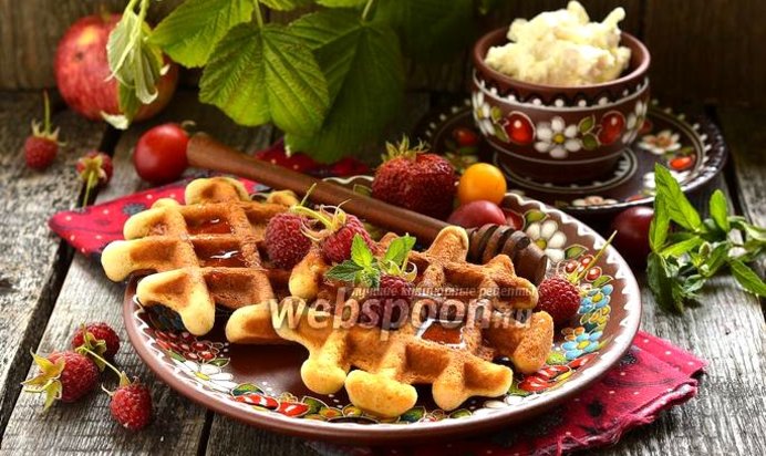 Толстые вафли «Капучино»