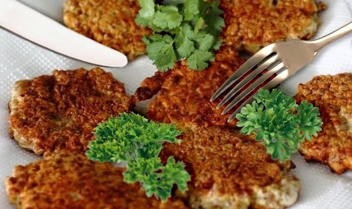 Гречневые оладьи на кефире из гречки