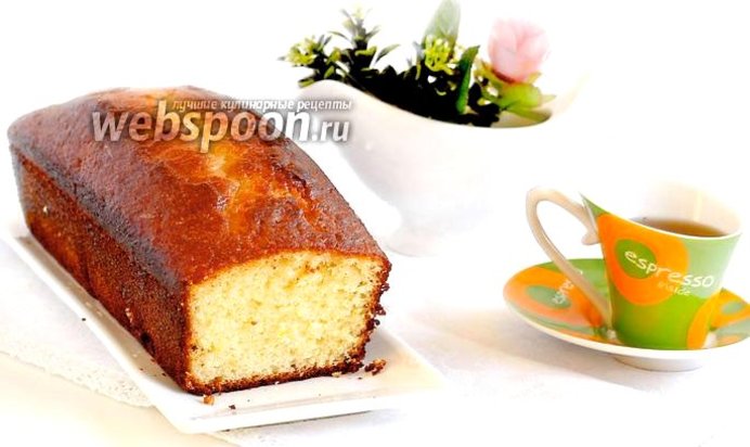 Лимонный кекс