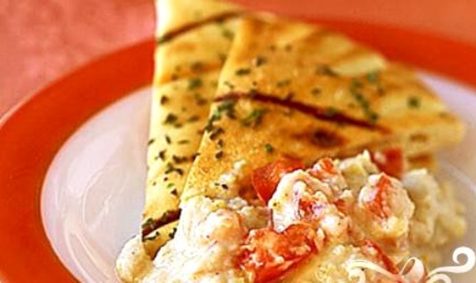 Лаваш с приправой из фасоли