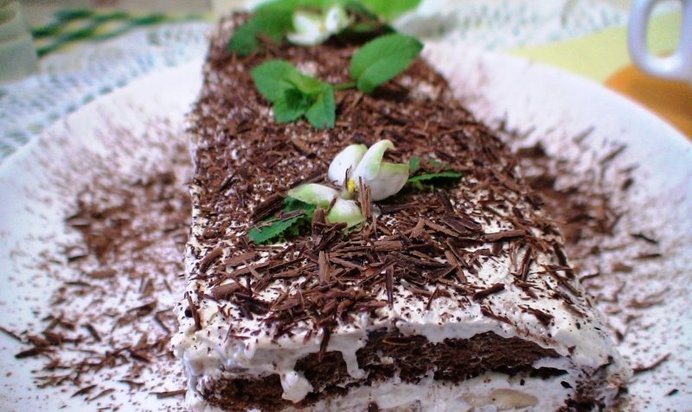 Торт «Банановый рай»