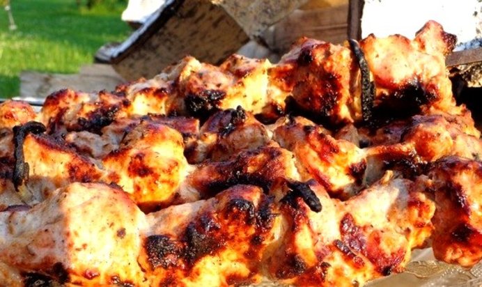 Шашлык на скорую руку