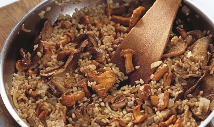 Грибное ризотто