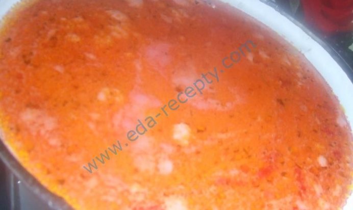 Вкусный борщ на курином бульоне с курицей