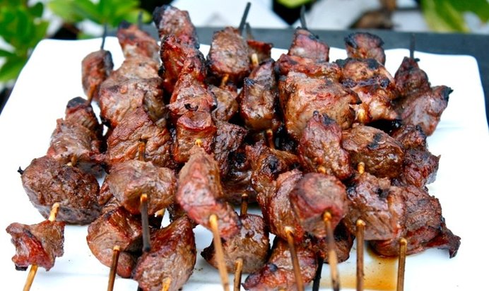 Шашлык из баранины по-грузински