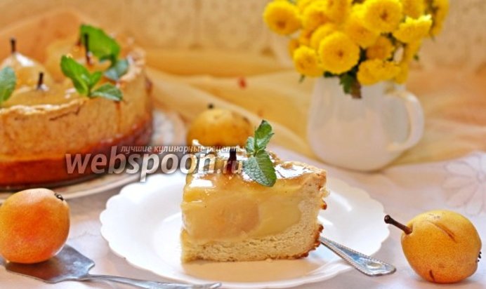 Пирог с грушей от Джулии Чайлд