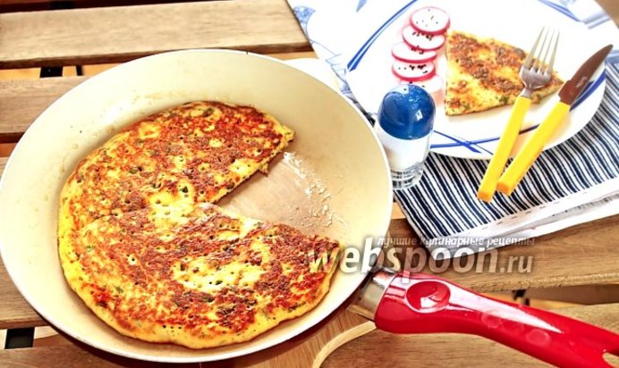 Практичный омлет из лаваша