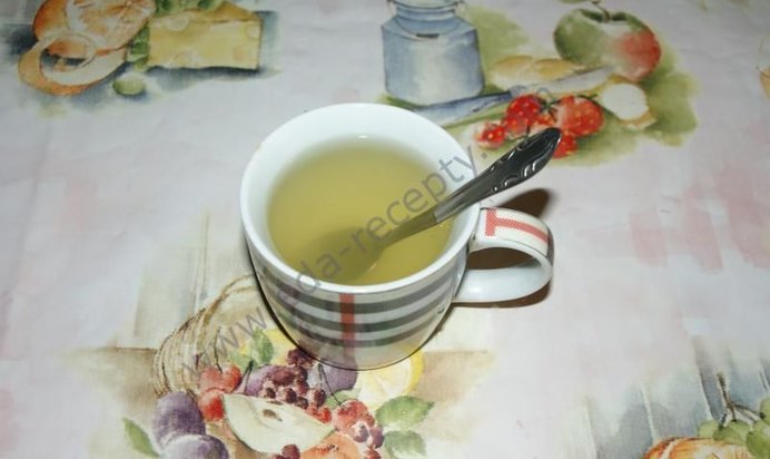 Чай с имбирем и медом для похудения