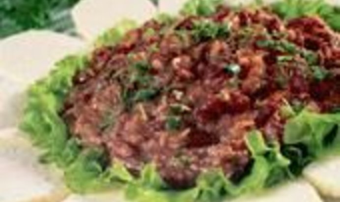 Овощи в ореховом соусе