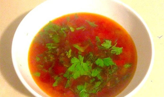 Вегетерианский борщ