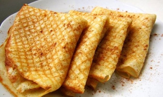 Блины с корицей