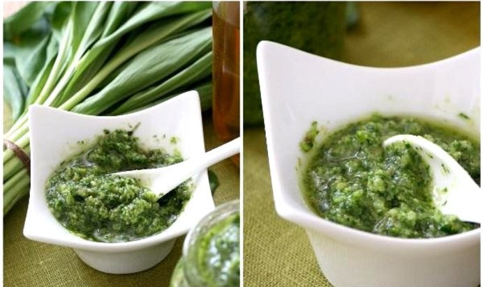 Соус Песто с черемшой