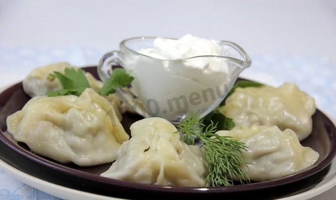 Манты в мультиварке