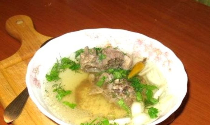 Бульон из баранины