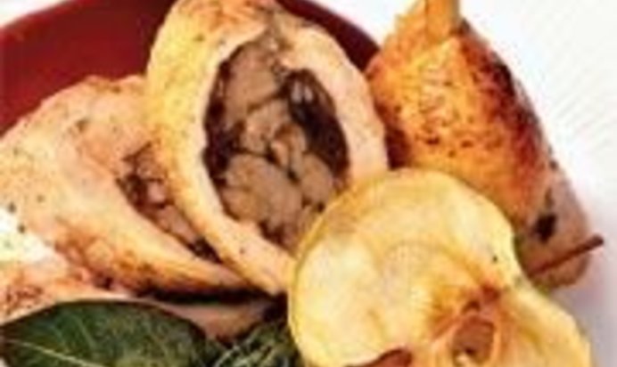 Плов из красного и черного риса с говядиной