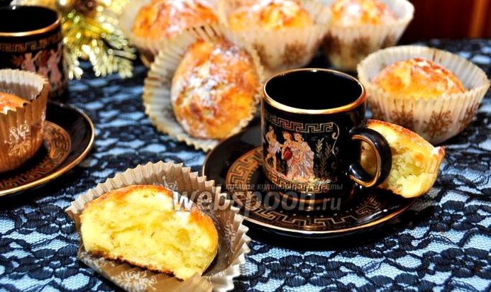 Йогуртовые маффины от Юлии Высоцкой