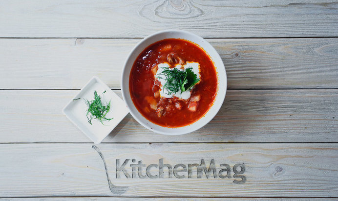 Как приготовить вкусный борщ с говядиной