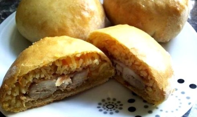 Плов султана Азиза в булочке