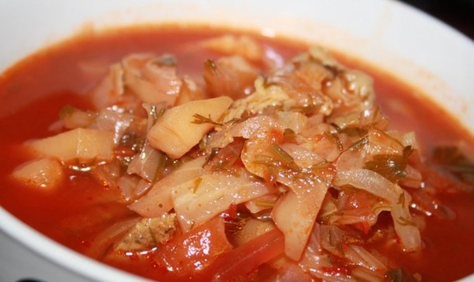 Зимний борщ с летним ароматом