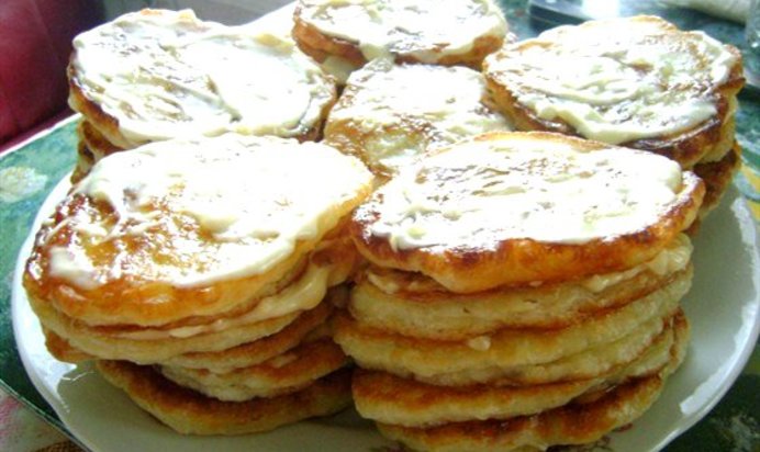 Оладьи из кабачков на кефире