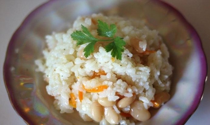 Плов с фасолью