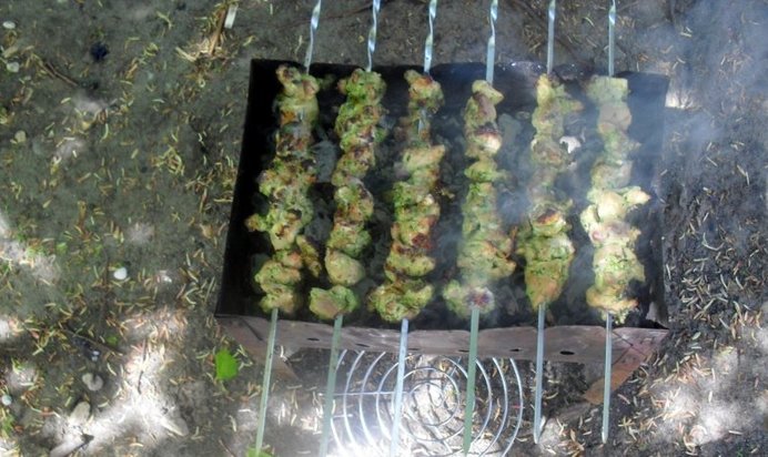 Шашлык из свинины Весенний аромат