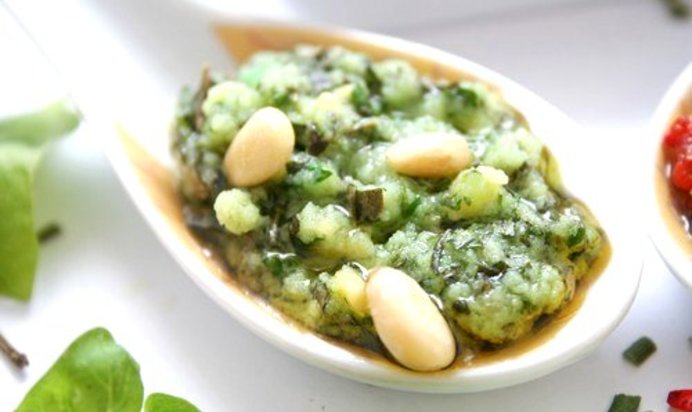 Лимонный песто