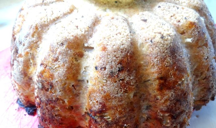 Крупеник (запеканка) из гречки и творога