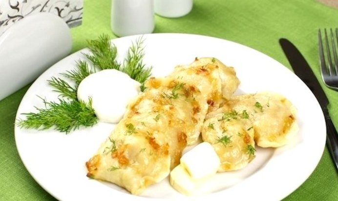 Вареники с кислой капустой